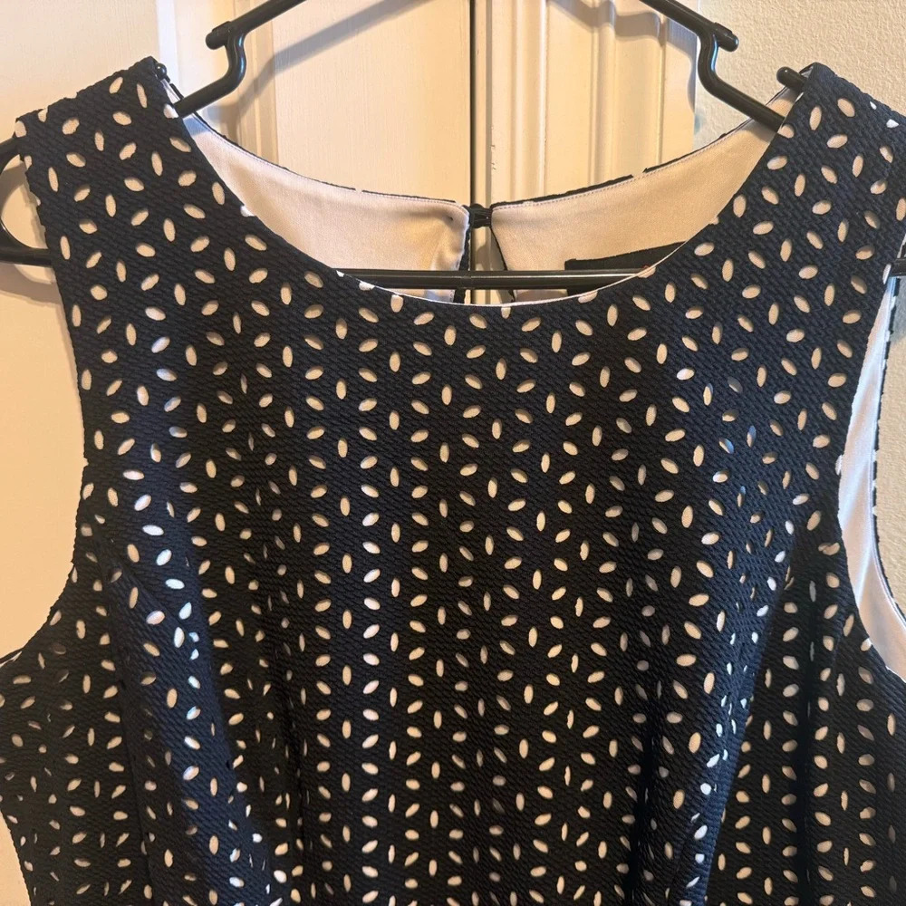 Teeze Me Black Tan Cutout Sleeveless Dress Sz 14/15 - Picture 2 of 10